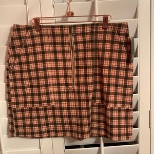 wild fable size 16 mini skirt